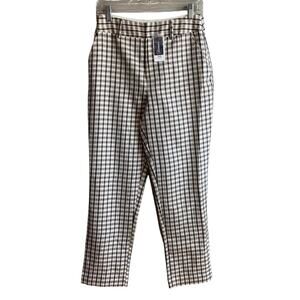 Express x Negin Mersalehi Plaid Trouser Dress Pant 2